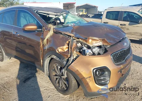 2017 Kia Sportage Ex z USA, uszkodzony, nr VIN KNDPN3AC9H7233744